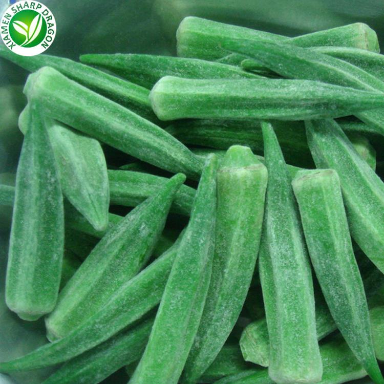 Замразена бамя за продажба Frozen Okra For Sale