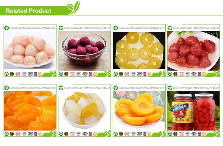 Fruits Product Canned Yellow Peach