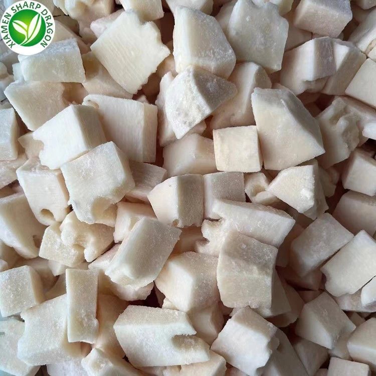 Frozen Bamboo Shoots Chunks Manufacturer Frozen bamboo shoots chunks manufacturer for bulk export and food processing